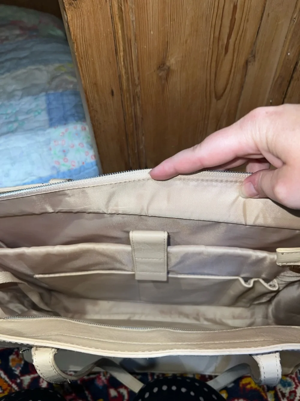 BEIS Blush Work Tote